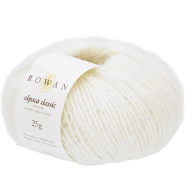 Rowan Alpaca Classic Farbe 115 Snowflake White