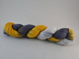 MeRo-Socken Klassisch 4fach long "Hummel"
