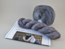 Materialpaket Tuch MeRo Lunata - Nebel