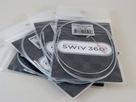 ChiaoGoo Seil für auswechselbare Nadelspitzen, Gewinde S SWIV360 Silver Cable