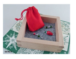 Maschenmarkierer 3er Set im Geschenksäckchen - No 9