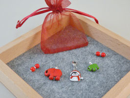 Maschenmarkierer 5er Set Weihnachtsmischung No 3