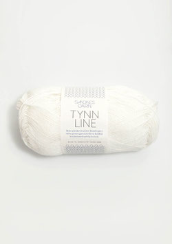 Sandnes Tynn Line Farbe 1002 Wollweiss