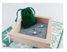 Maschenmarkierer 3er Set im Geschenksäckchen - No 2