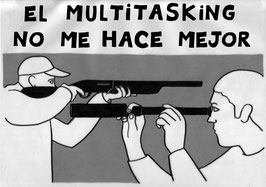 "El multitasking no me hace mejor", Diego del Pozo
