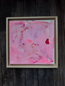 CHERRY ON TOP-2, ORIGINAL, ACRYL AUF LEINWAND, 30x30