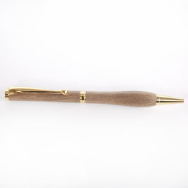 Handgefertigter Kugelschreiber Nussholz