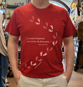 T-SHIRT ACUTIS "SEI NATO ORIGINALE, NON VIVERE DA FOTOCOPIA..."