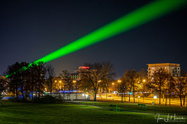 Laser über Wolfsburg, Foto-Nr. 2020_2443