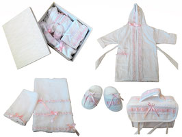 012 CORREDINO INTRECCIO ROSA / PINK INTRECCIO LAYETTE