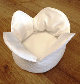 CESTO A FIORE BIANCO