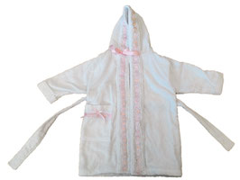 ACCAPPATOIO INTRECCIO ROSA / PINK INTRECCIO NEWBORN CAPE