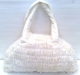 BORSA TULLE INCRESPATO