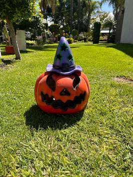 CALABAZA CON SOMBRERO