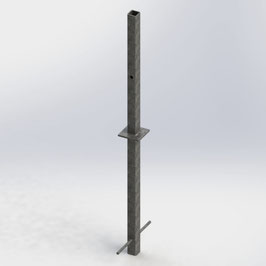 Pfostenanker für Zaunpfosten 68 x 68 mm