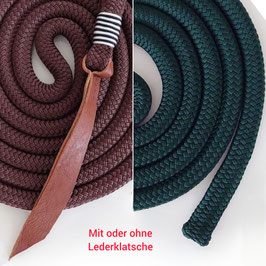 Zubehör Bodenarbeitsseil / Mit oder ohne Lederklatsche