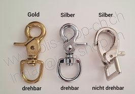 Zubehör Zügel (flachgeflochten mit 6 Seilen)  / Karabiner