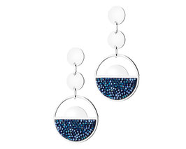 BOUCLE D'OREILLES AVEC CRISTAL EL129-0905