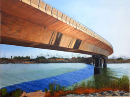 PUENTE SOBRE EL CAUCE NUEVO EN PINEDO