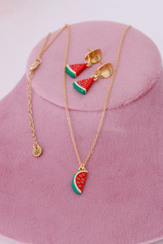 Watermelon Ohrstecker/ Kettchen