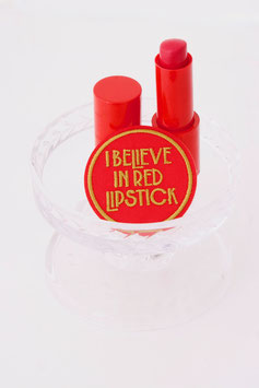 Red Lipstick Aufbügelpatch