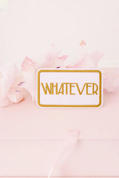 Whatever Aufbügelpatch