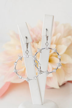 Universe Ohrringe silber