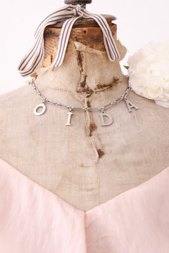 Oida Charm Kette silber