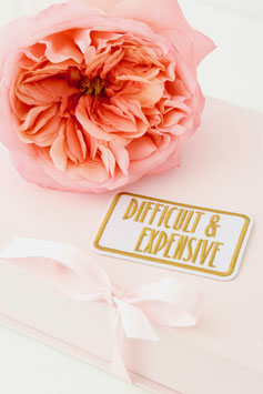 Difficult & Expensive Aufbügelpatch