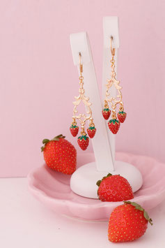 Strawberries & Cream Ohrringe