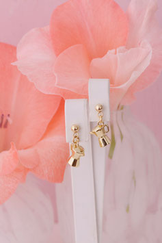 Barista Ohrringe gold/silber