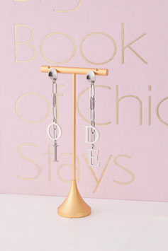 Oide Charm Ohrringe silber