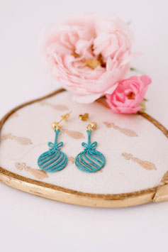 Aufputzt Wie A Christbam Ohrringe gold/silber