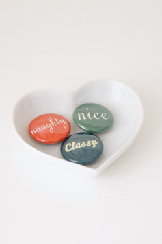 Button-Set naughty/nice/classy