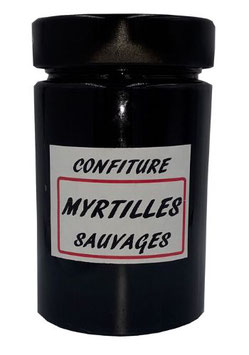 Confiture myrtilles sauvages