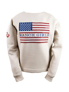 Ranchgirls Pullover Crew USA