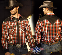 Stars & Stripes   Western - Herrenhemd ,,Jayden,,  Gr.L
