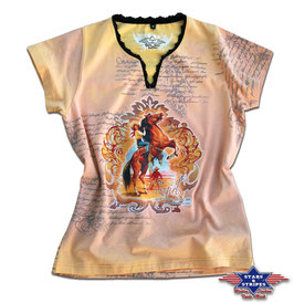 Stars & Stripes   Western - T-Shirt  ,,Wild Horse,,