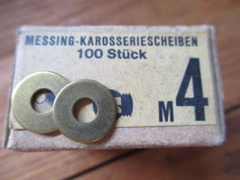 Messingscheiben M4