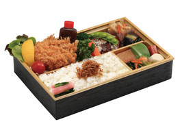 チキンかつと煮込みハンバーグ弁当