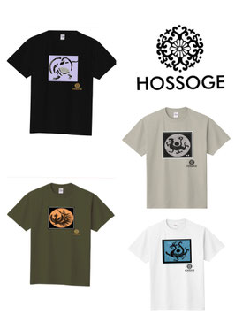 四神HOSSOGE オリジナル　カラーＴシャツ