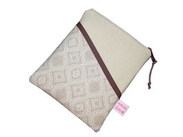 ERT23 eReader Tasche eBook Reader Tablet Hülle Alhambra taupe, Maßanfertigung