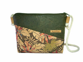 KT2 Handmade Korktasche Designwahl Schultertasche Umhängetasche Damen Tasche Handtasche, nachhaltig vegan und fair