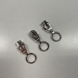 Zipper Ring / silber / 6mm /klein