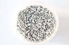 Grobes Opalglas in Silber