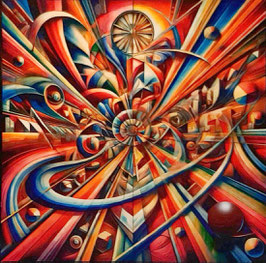 Renato Natale Chiesa - Vortice con sfera