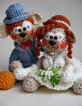 Teddies -Bride&Groom / Teddys -Brautpaar