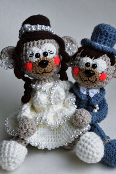 Teddies -Bride&Groom / Teddys -Brautpaar