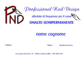 Corso SMALTO SEMIPERMANENTE