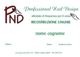 Corso RICOSTRUZIONE UNGHIE